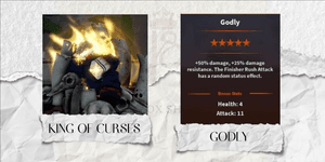 Godly King Of Curses / Sukuna | Mythic Trait - A Universal Time (AUT)