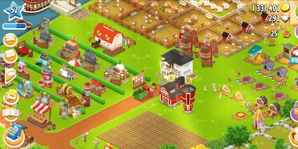 Hayday Account - Hayday Farm || Level 50+ || Barn 3000 || 100% Safe