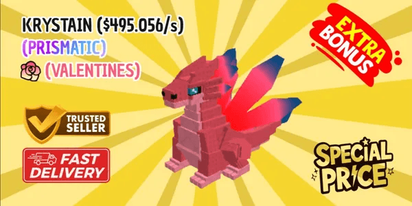 VALENTINES KRYSTAIN ($495.056/s) | BUILD A ZOO