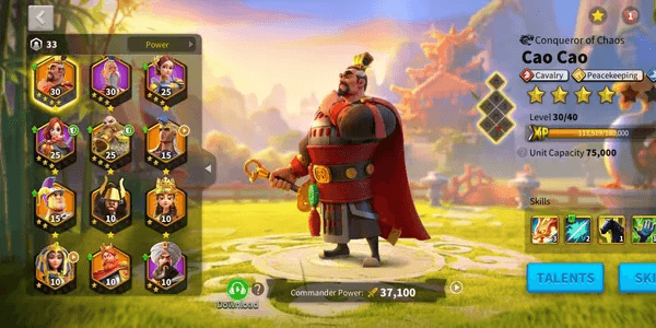 Cheap Rise Of Kingdoms Account | Power 1M++ | OPEN T3 | LEGEND++ Commander