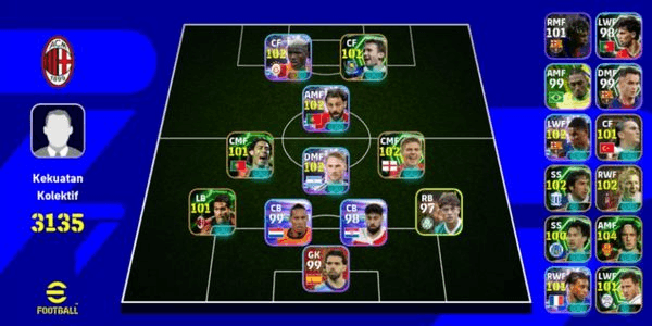 Gambar Product Akun Smurf Efootball