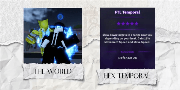 Hex Temporal The World | Mythic Trait - A Universal Time (AUT)