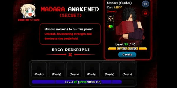 ANIME SQUADRON - MADARA AWAKENED (SECRET)