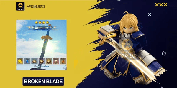 Unlock Excalibur - Broken Blade