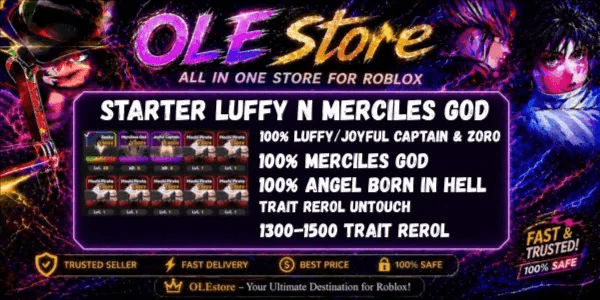 Starter Luffy/Joyful Captain & Zoro Trait Reroll Unused/Untouched