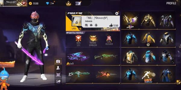 CHEAP SULTAN FREE FIRE ACCOUNT