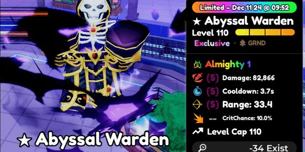 Gambar Product Abyssal Warden (Evo) Almighty