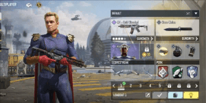 Call of duty mobile account basic char homelander