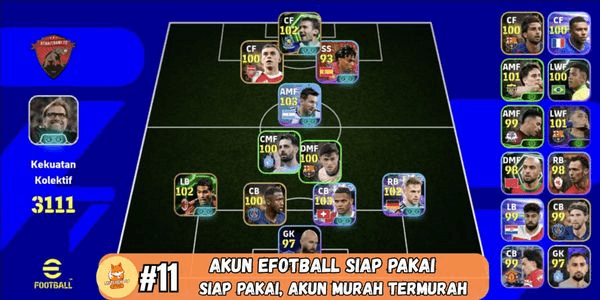 Gambar Product eFootball MOBILE ACCOUNT AS PER PHOTO #11