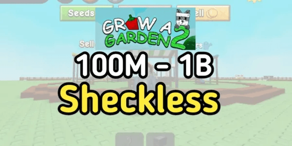 Account 100M-1B Sheckless - Grow A Garden 2