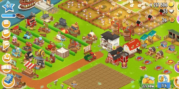 Hay Day Account - Hay Day Farm || Level 60+ || Barn & Silo 2000+ || 100% Safe