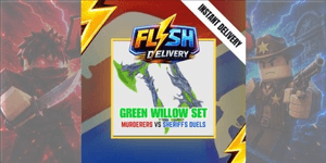 GREEN WILLOW SET (GUN AND AXE) - MURDERERS VS SHERIFFS DUELS / MVSD