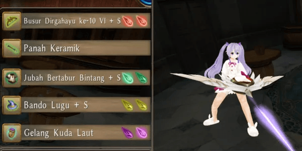 1 SET BOW EQUIPMENT