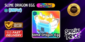 SLIME DRAGON EGG (SNOW) | BUILD A ZOO