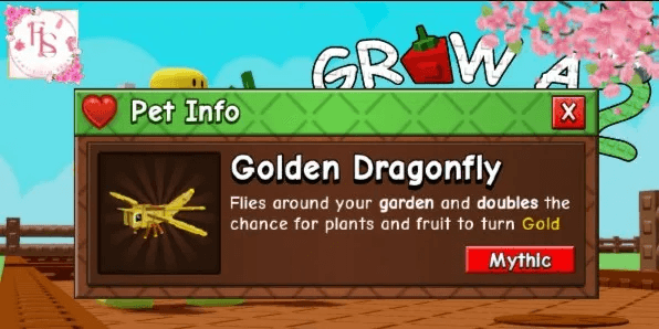 Golden Dragonfly