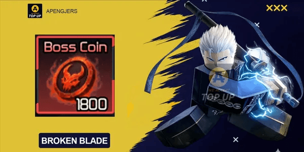 Boss Coin - Broken Blade