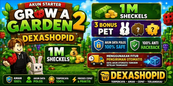 #1 ACCOUNT Grow A Garden 2 (According to Picture | 100% Safe | Automatic Delivery)