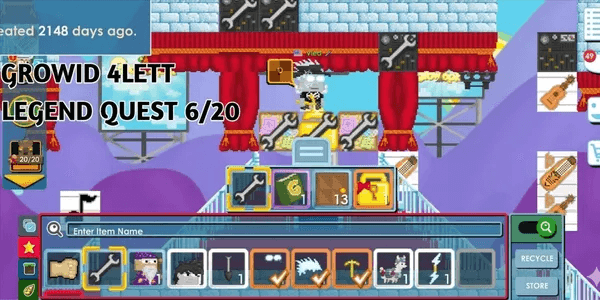 [01] Growtopia ACCOUNT SUP ANIME HAIR DIGGER SPADE FOCUSED EYES FROS HAIR GOLDEN PICKAXE PET LLAMA ZEUS LEGENDARY WIZARD 6/20