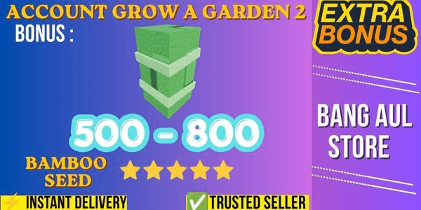 Gambar Product Grow a Garden 2 Account | In-Game Bonus