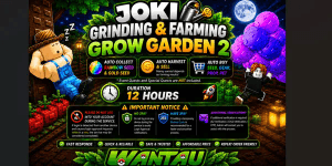 Joki Grinding and Farming Duration 12 Hours | Grow A Garden 2