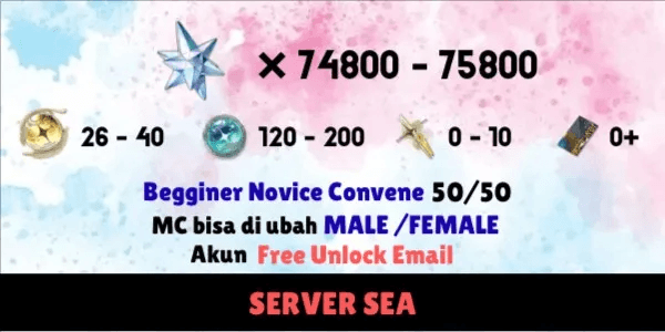 GACHA Starter READY Reroll Account [SEA] - 1