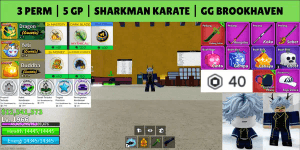 Blox Fruits Account - Permanent Fruits & Gamepasses - 19