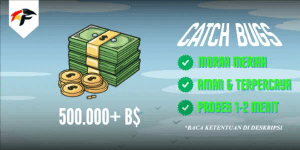 Cash 500,000 B$ - Catch Bugs!