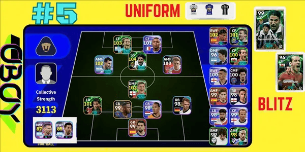 EFOOTBALL ACCOUNT SEMI BOOSTER