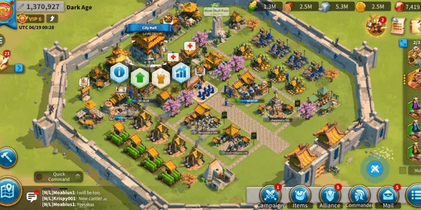 Cheap Rise Of Kingdoms Account | Power 1M++ | OPEN T3 | LEGEND++ Commander