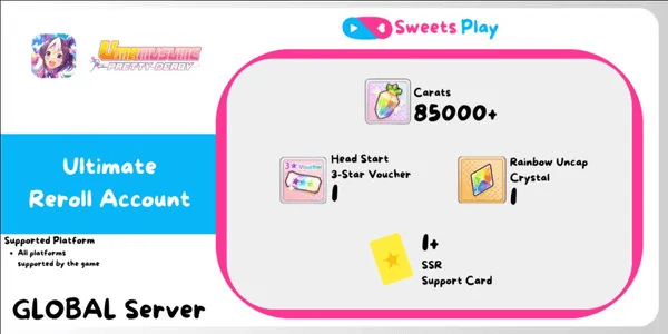 [GLOBAL] Uma Musume: Pretty Derby Ultimate Reroll Account