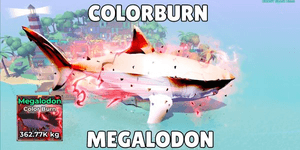 Color Burn Megalodon