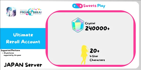 Project Sekai Colorful Stage Feat. Hatsune Miku Ultimate Reroll Account
