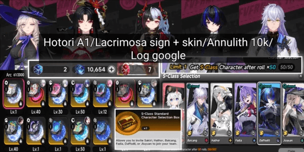 NTE Account With Rank S Character [SEA]