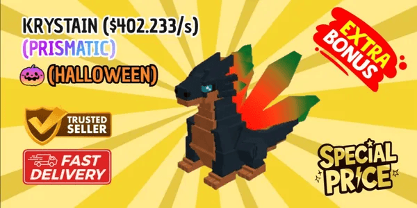 PET 400K/s (HALLOWEEN KRYSTAIN) | Build A Zoo