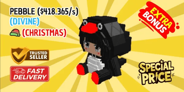 CHRISTMAS PEBBLE ($418.365/s) | Build A Zoo