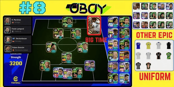 Efootball full legends (safe and guaranteed) by #OBOYstore