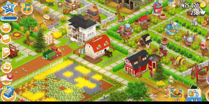 HAY DAY LV54 SUPER SULTAN! 238 Diamonds | 475RB Coins | Silo 3050 & Barn 825 | Bonus Barn Contents + Garden Decor | Can Change Email!