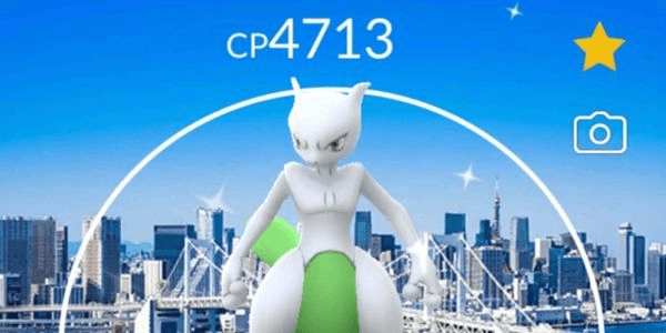 Gambar Product Shiny Mewtwo Tokyo Background Level 50