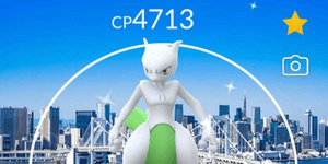 Shiny Mewtwo Tokyo Background Level 50
