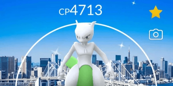 Shiny Mewtwo Tokyo Background Level 50