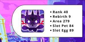 Account Rank 40 - Max Area | Pet Simulator 99