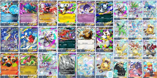 Global Lv40+ | Premium Meta 4000 Cards Collections Mega EX + Diamonds Glass (Same as Screenshot)