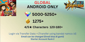 Account One Piece Bounty Rush OPBR Series A