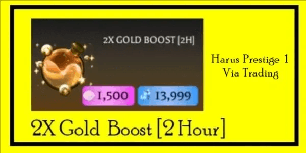 Gold Boost 2 Hour