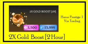 Gold Boost 2 Hour