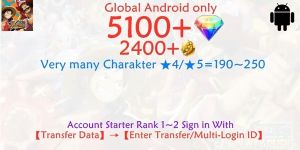 OPBR ONE PIECE Bounty Rush-2 account
