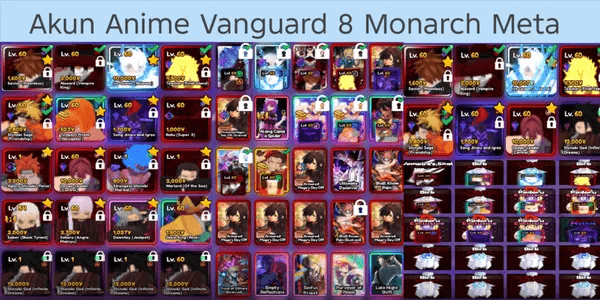 Akun Anime Vanguard Monarch Meta (2)