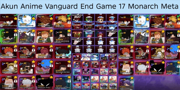 Anime Vanguard Monarch Meta Account