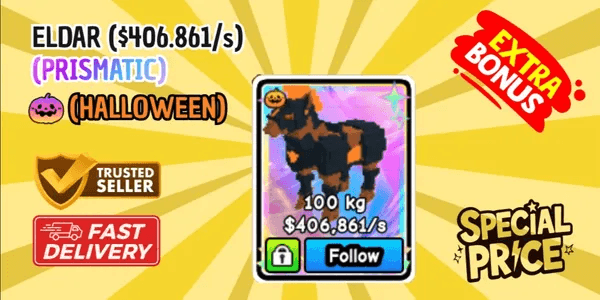 PET 400K/s (HALLOWEEN ELDAR) | Build A Zoo