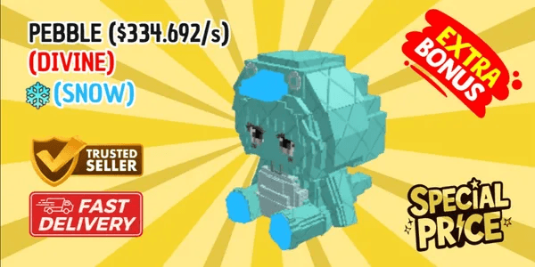 SNOW PEBBLE ($334.692/s) | Build A Zoo